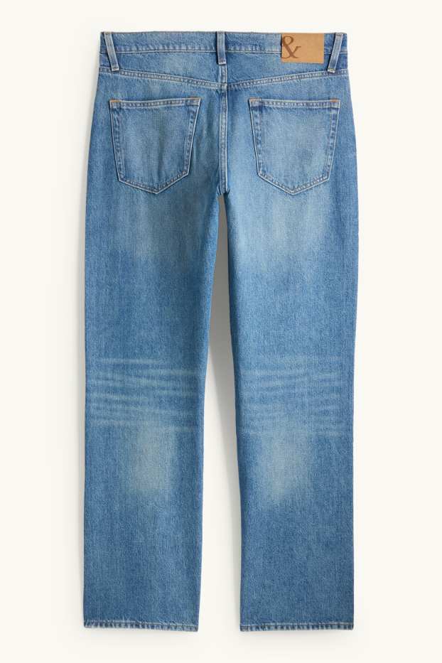 Bărbați - Bootcut jeans - denim-albastru