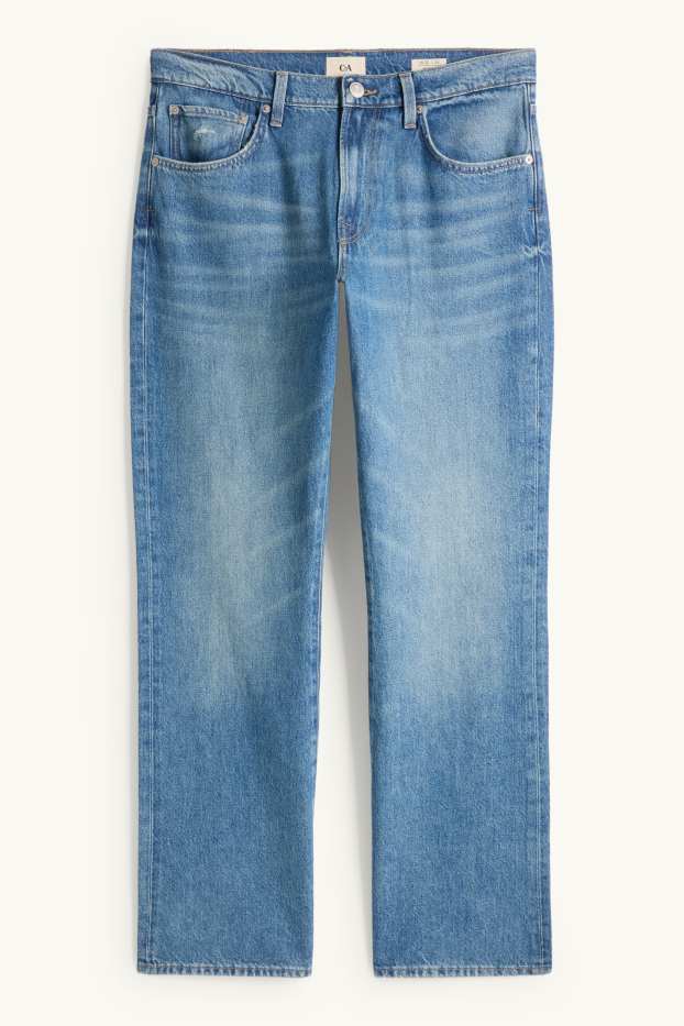 Bărbați - Bootcut jeans - denim-albastru