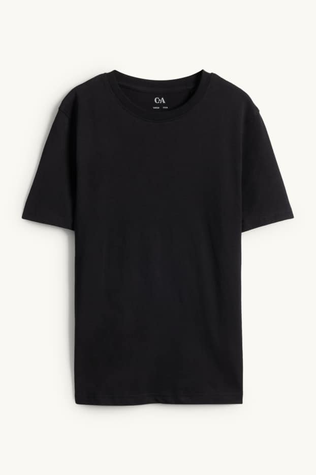 Děti - chlapci - Tričko s krátkým rukávem - černá