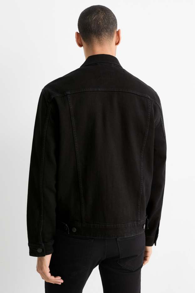 Herren - Jeansjacke - schwarz