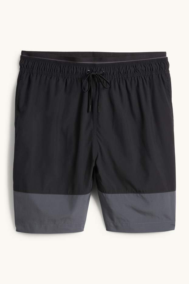 Herren - Badeshorts - schwarz