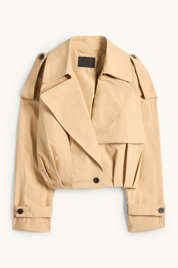 Donna - Trench corto - beige