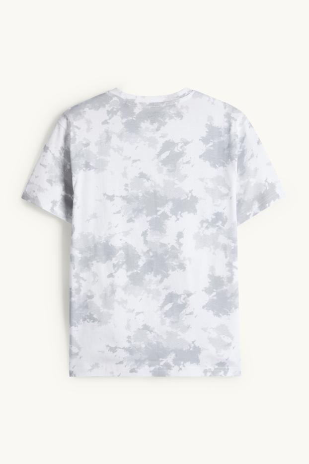 Children Boys - Pokémon - short sleeve T-shirt - patterned - white / gray