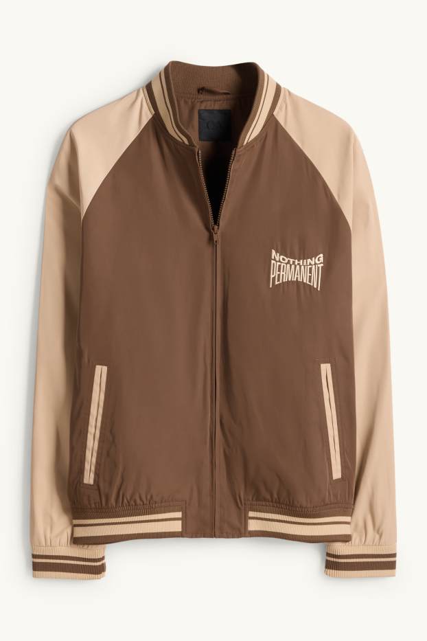 Herren - Collegejacke - braun