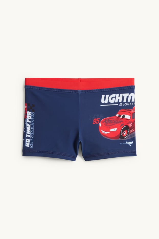 Enfants garçons - Cars - short de bain - LYCRA® XTRA LIFE™ - bleu foncé