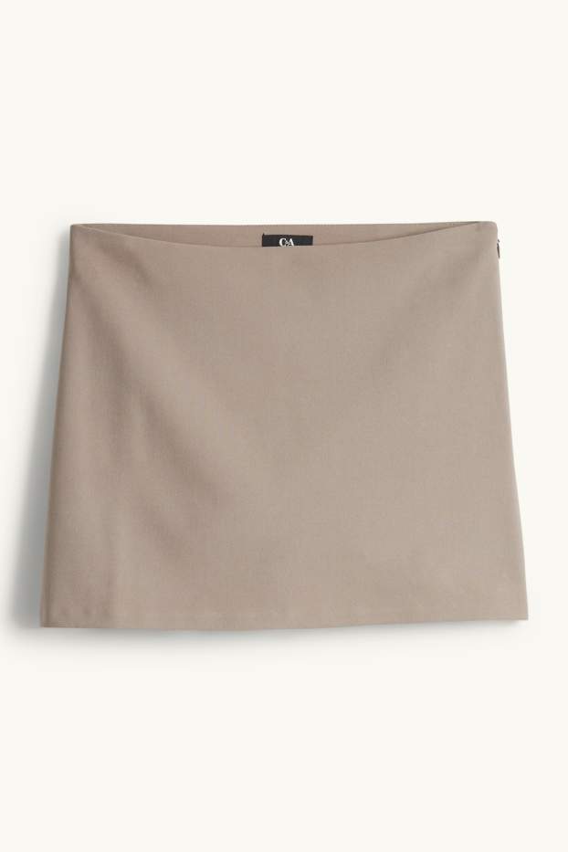 Damen - Skort - taupe