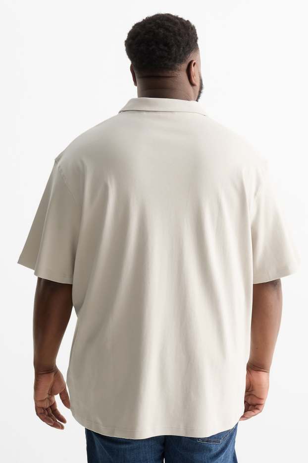 Herren - Poloshirt - Regular Fit - beige