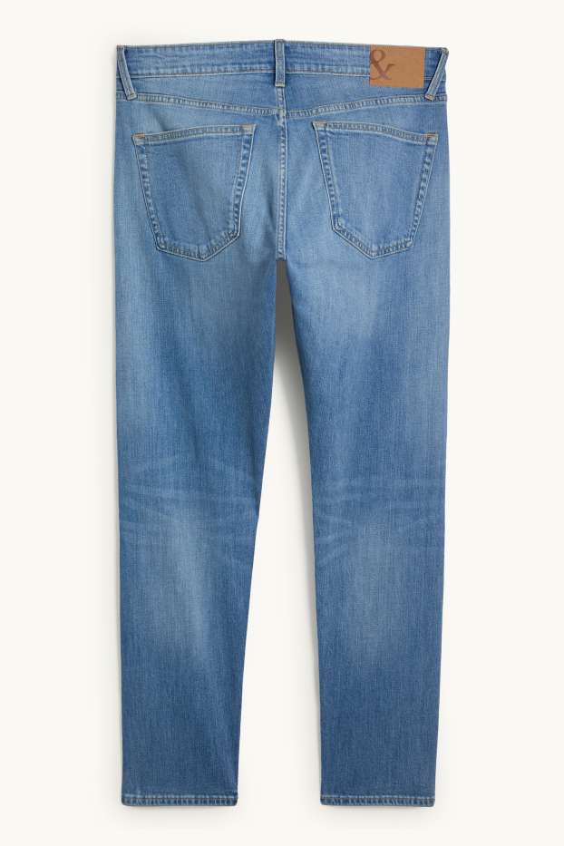 Men - Slim tapered jeans - denim-light blue