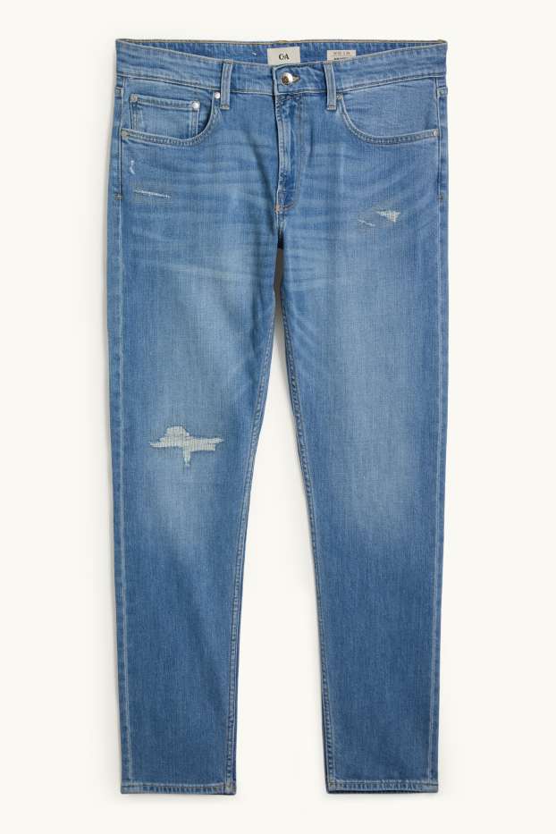 Men - Slim tapered jeans - denim-light blue