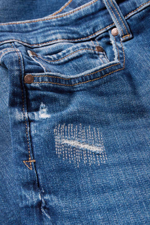 Men - Slim tapered jeans - blue denim