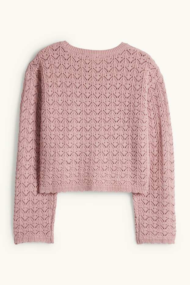 Enfants filles - Pull - rose