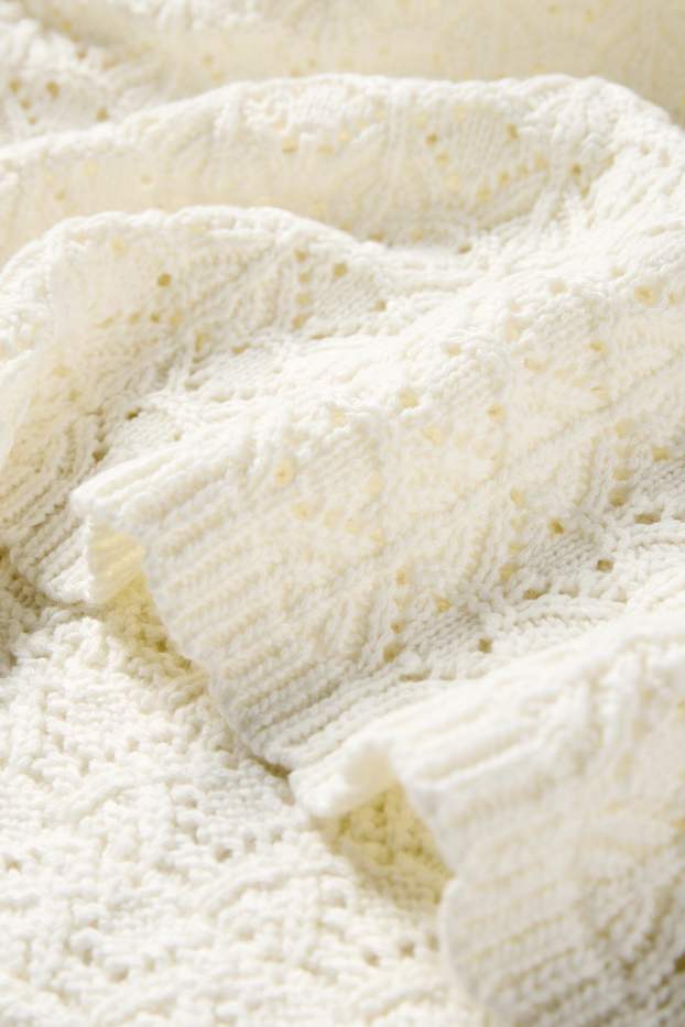 Enfants filles - Pull - blanc crème