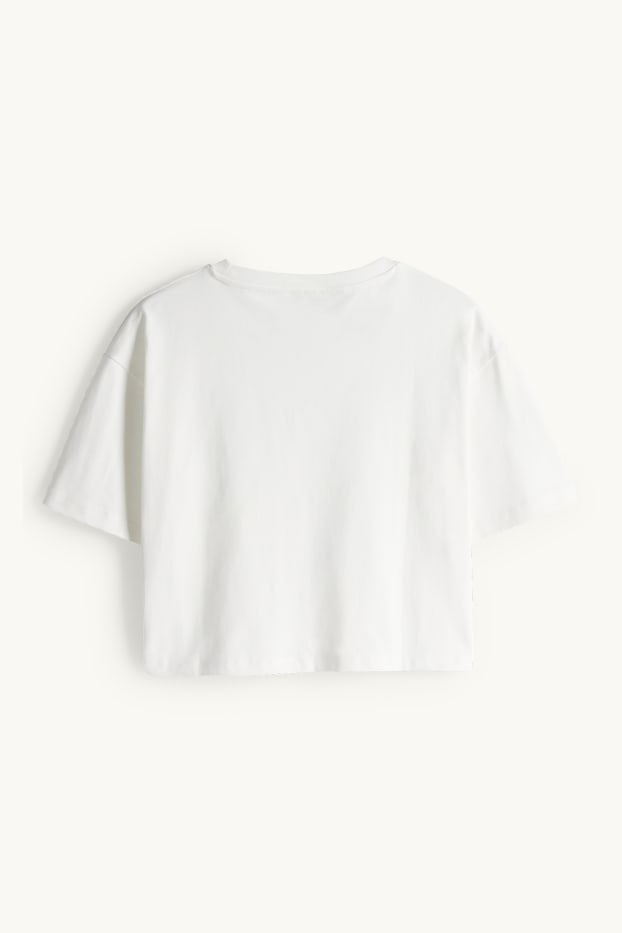 Kobiety - T-shirt - relaxed fit - biały