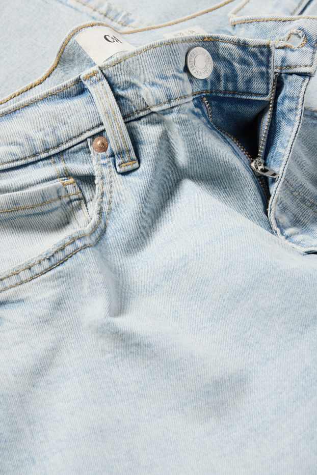 Pánské - Straight jeans - džíny - světle modré