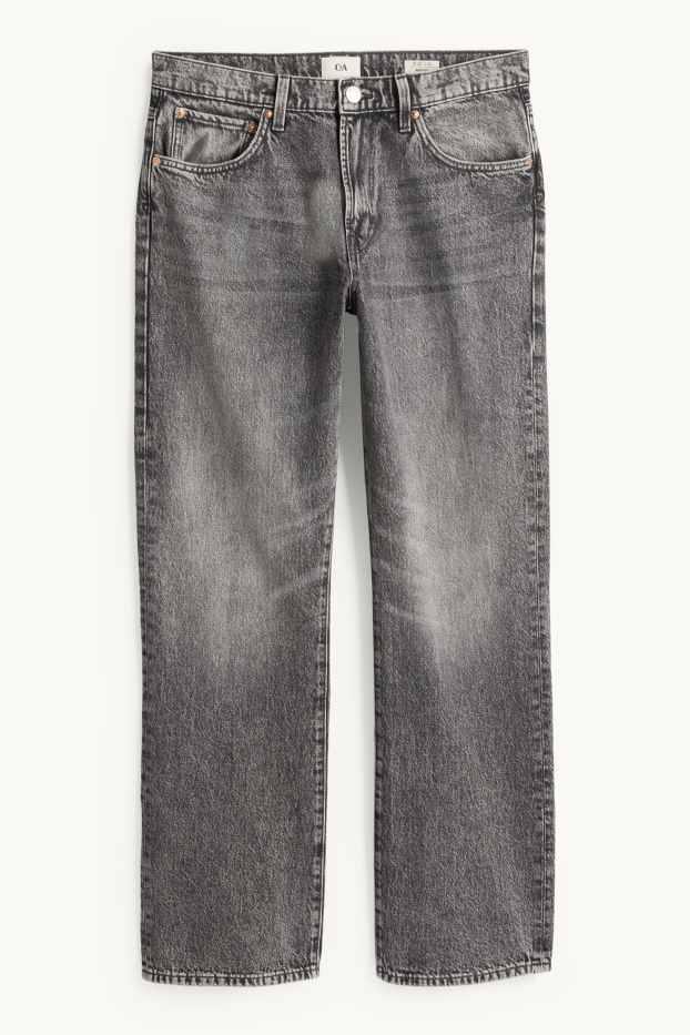 Bărbați - Bootcut jeans - denim-gri