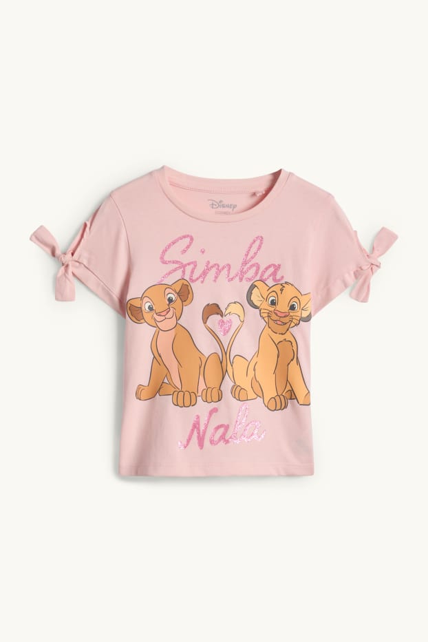 Nena - El Rei Lleó - samarreta de màniga curta amb nus - rosa