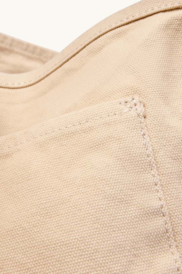 Women - Large shopper - light beige