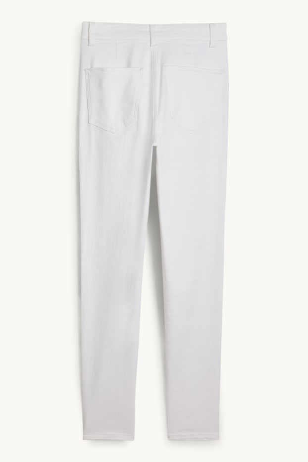 Dona - Jegging jeans - high waist - blanc