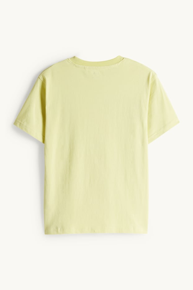 Enfants garçons - Écouteurs - T-shirt - jaune
