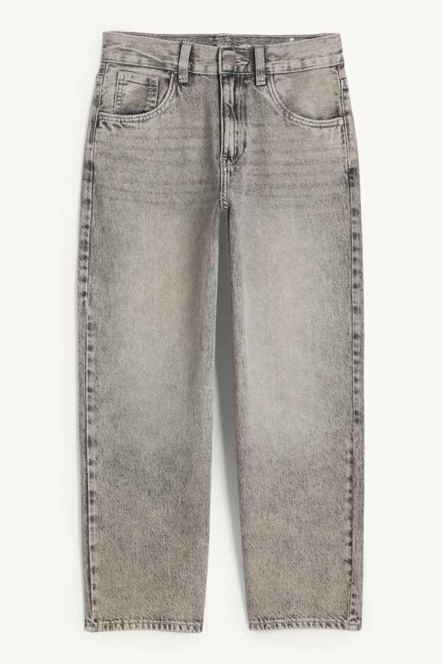 Enfants garçons - Jean baggy - jean gris