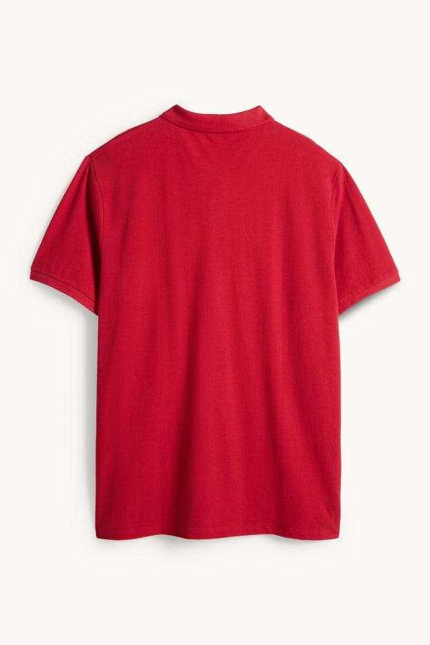 Men - Polo shirt - red