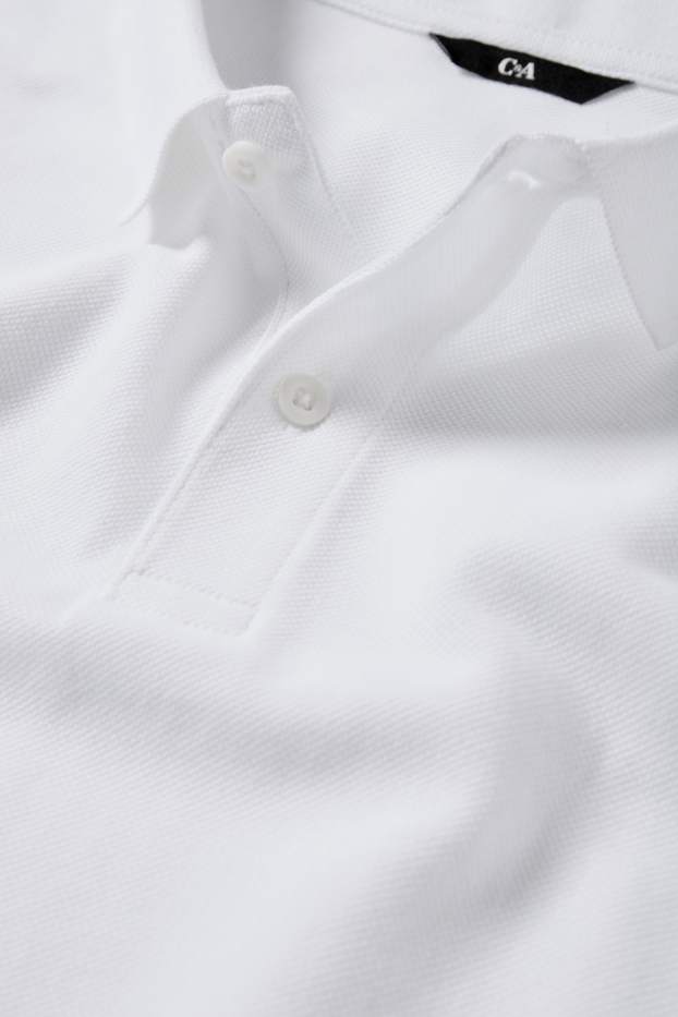 Men - Polo shirt - white
