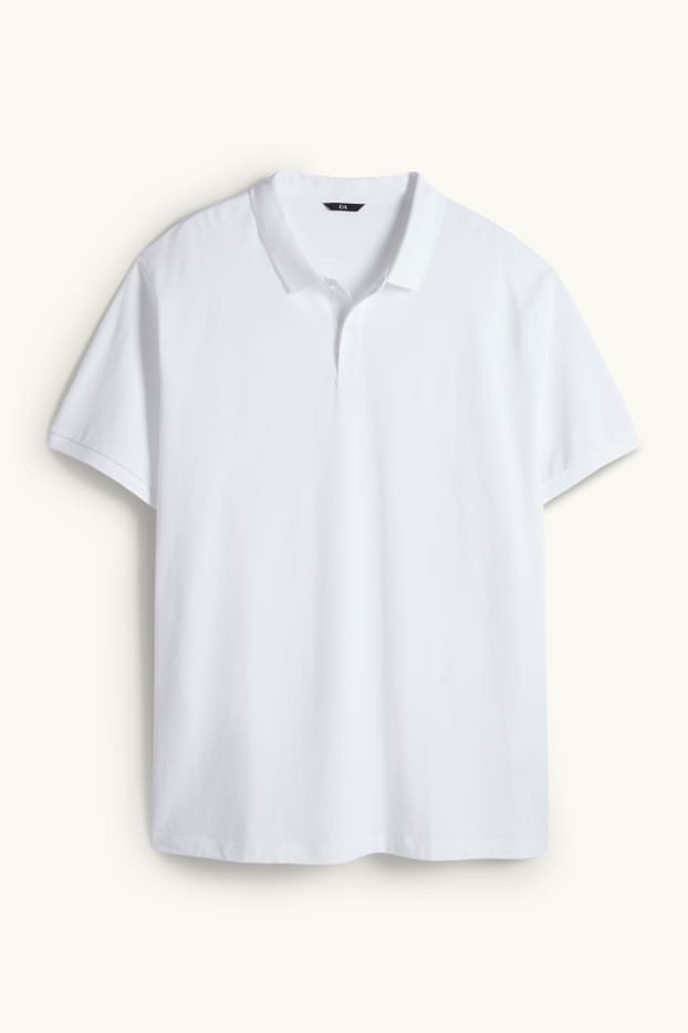 Men - Polo shirt - white