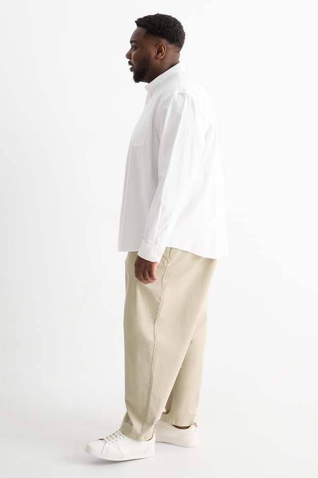 Herren - Chino - Relaxed Fit - hellbeige