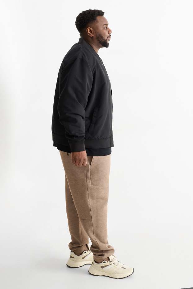 Hommes - Pantalon de jogging - marron clair