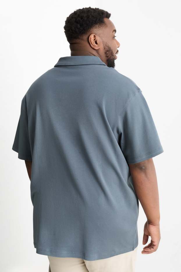 Herren - Poloshirt - Regular Fit - blau