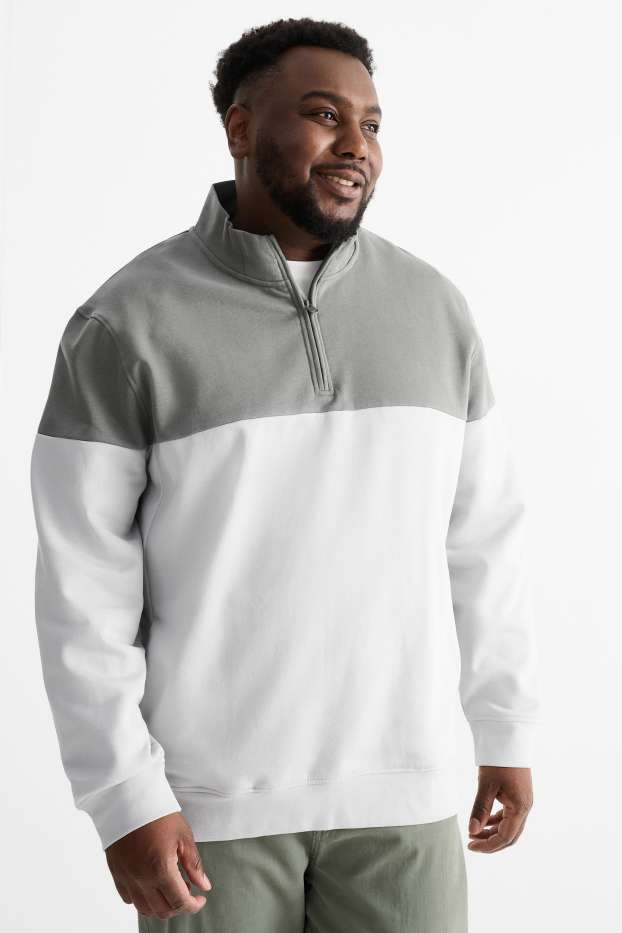 Herren - Sweatshirt - hellgrau