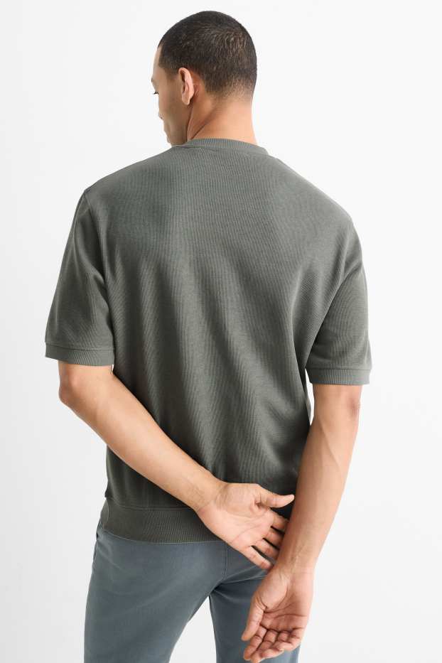 Bărbați - Tricou - relaxed fit - gri