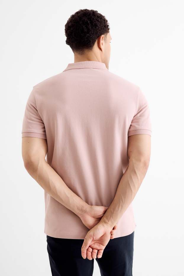 Home - Polo - regular fit - rosa