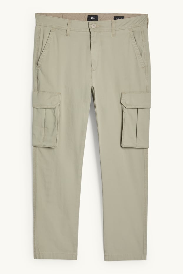 Uomo - Pantaloni cargo - verde