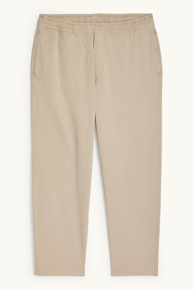 Hombre - Chinos - relaxed fit - beis