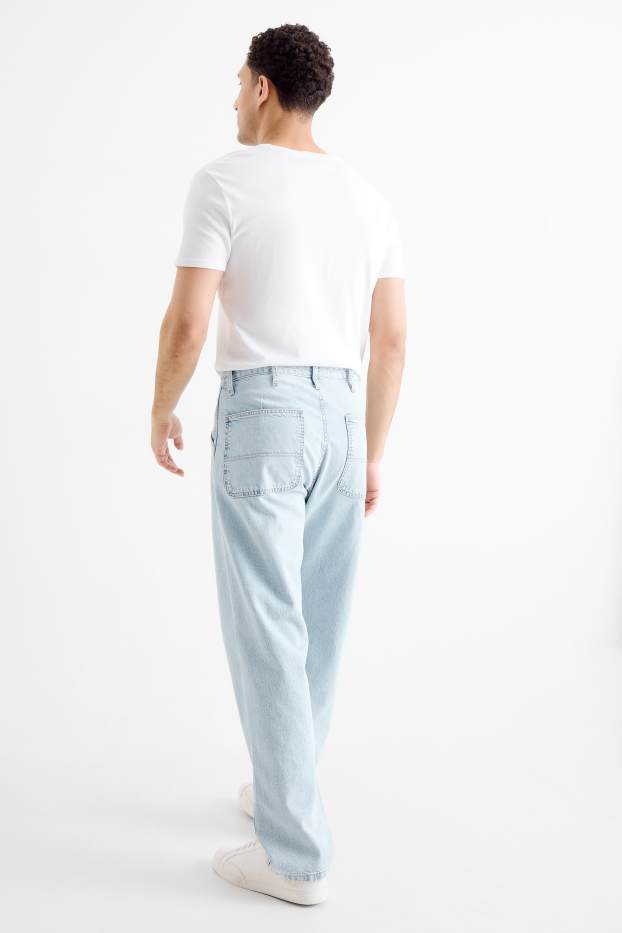 Herren - Relaxed Jeans - helljeansblau