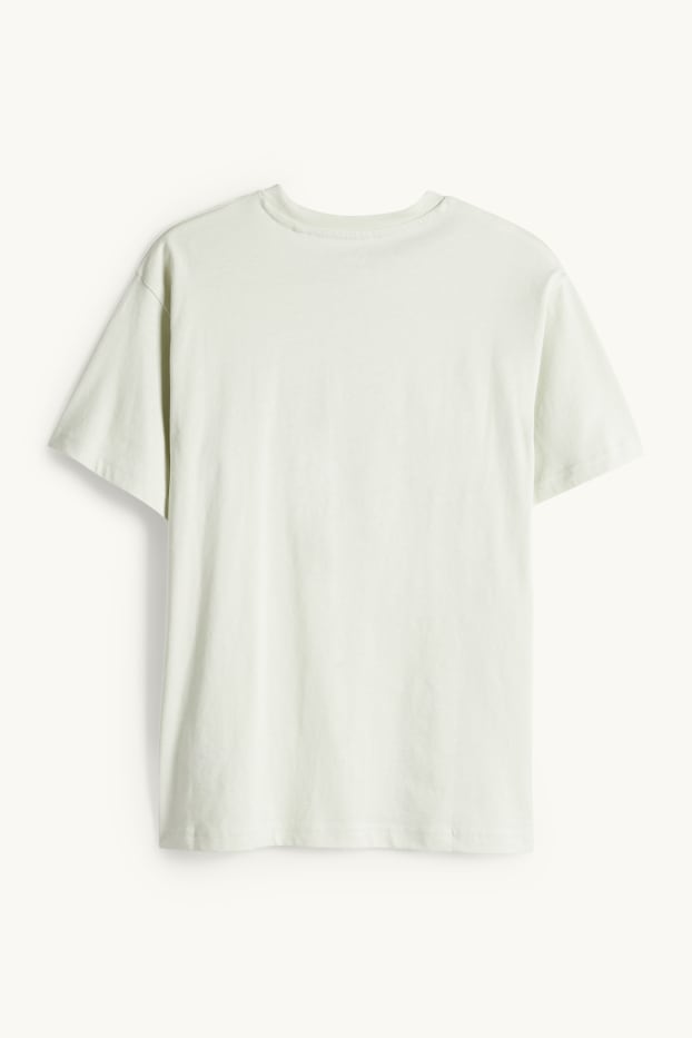 Kinderen: jongens - Spin - T-shirt - mintgroen