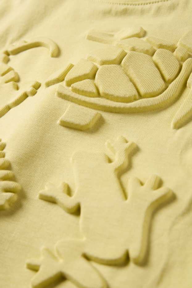 Bambini - Coccodrillo - maglia a maniche corte - giallo