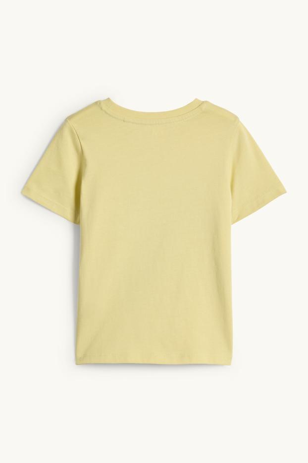 Bambini - Coccodrillo - maglia a maniche corte - giallo