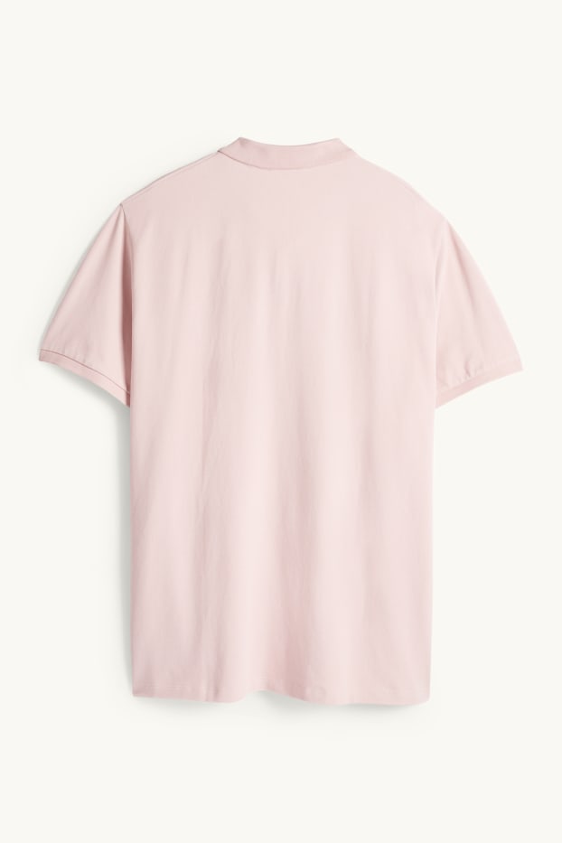 Heren - Poloshirt - roze