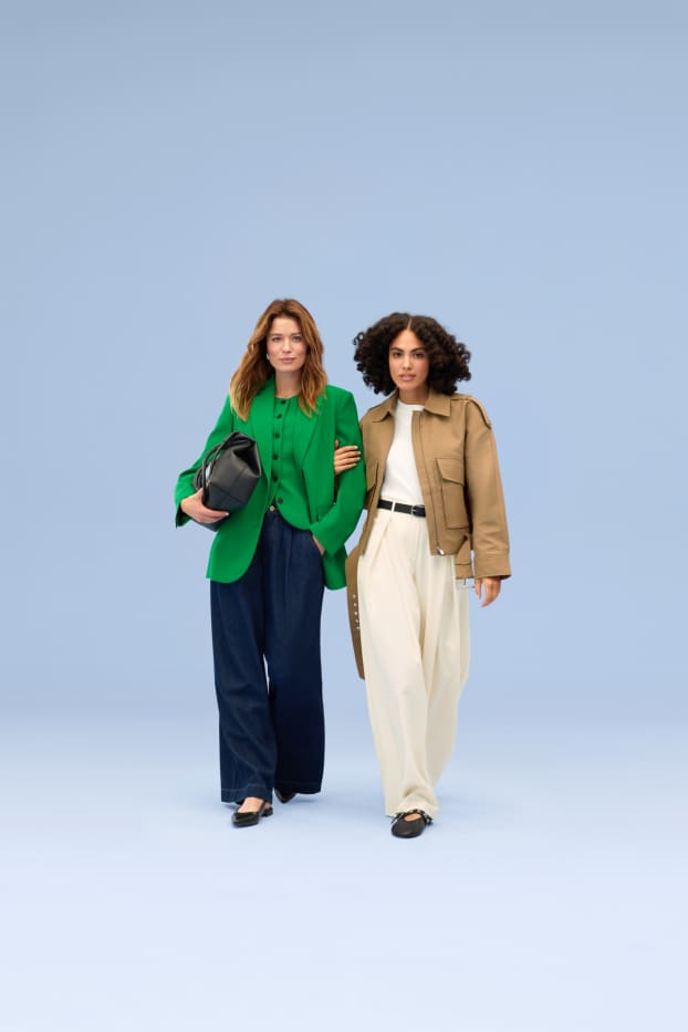 Femmes - T-shirt - slim fit - blanc