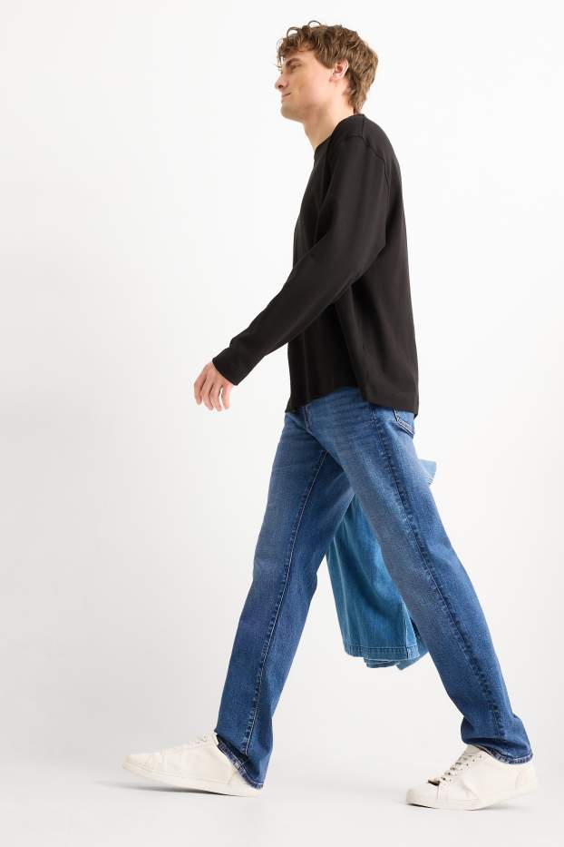 Pánské - Straight jeans - LYCRA® - džíny - modré