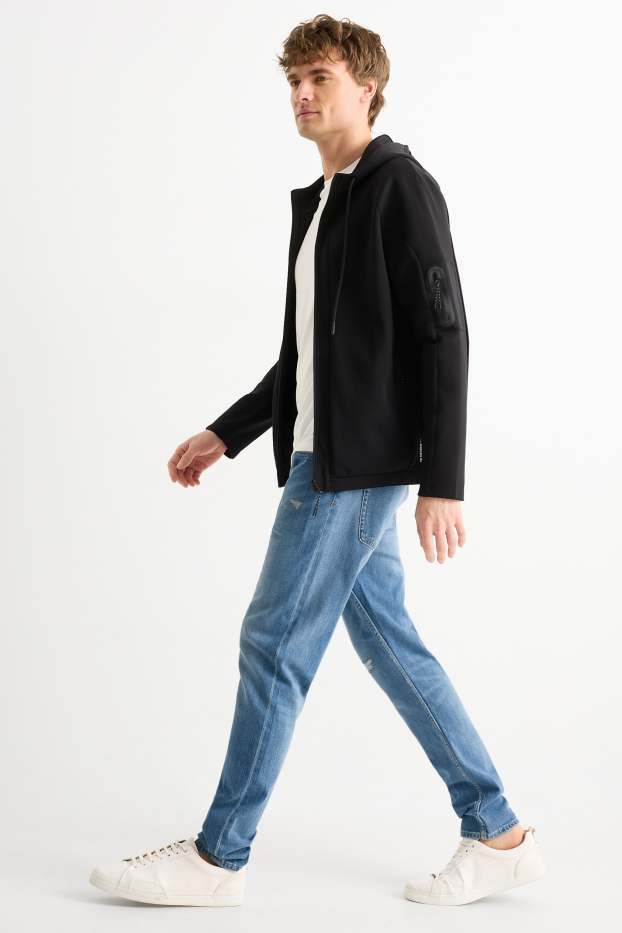 Men - Slim tapered jeans - denim-light blue