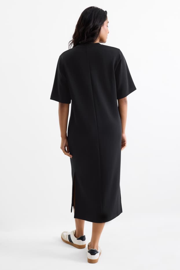 Donna - Vestito a t-shirt - straight fit - nero