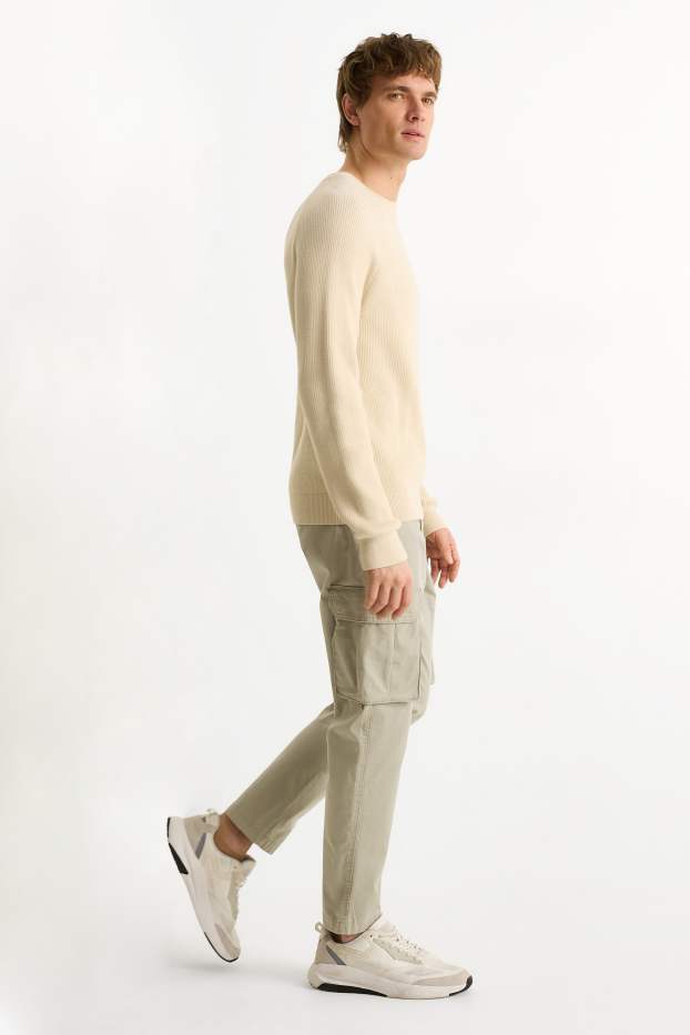 Uomo - Pantaloni cargo - verde