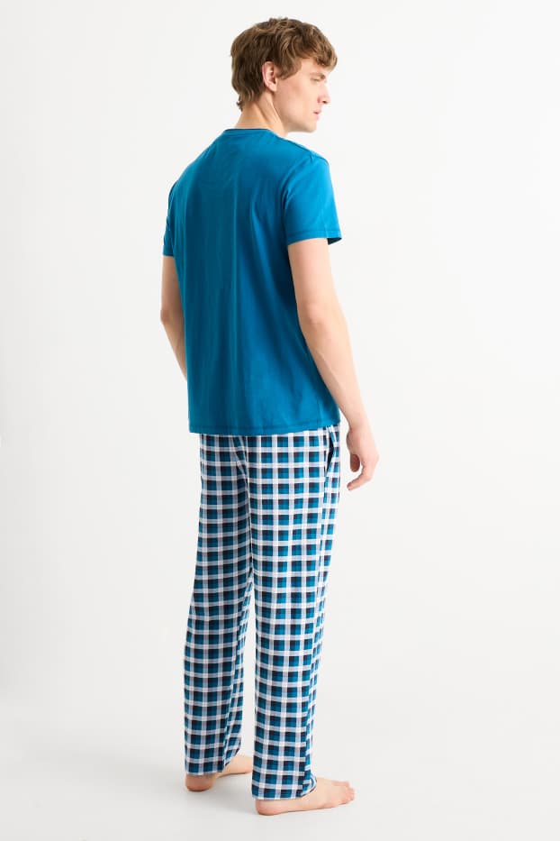 Bărbați - Pijama - albastru