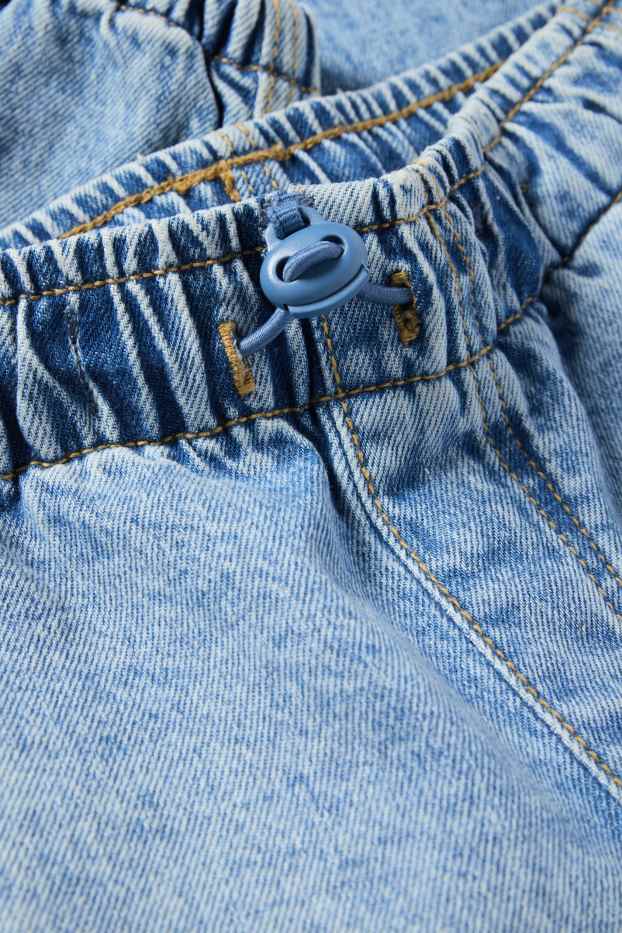 Bambini - Jeans cargo - blu