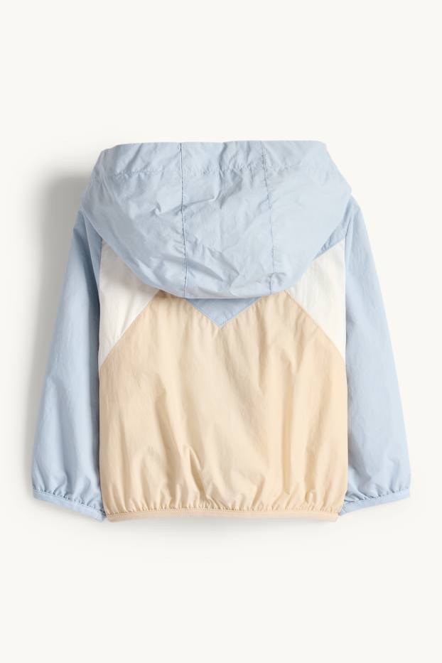 Baby Boys - Baby jacket - water-repellent - blue / beige