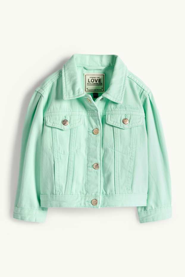 Enfants filles - Veste en jean - vert menthe