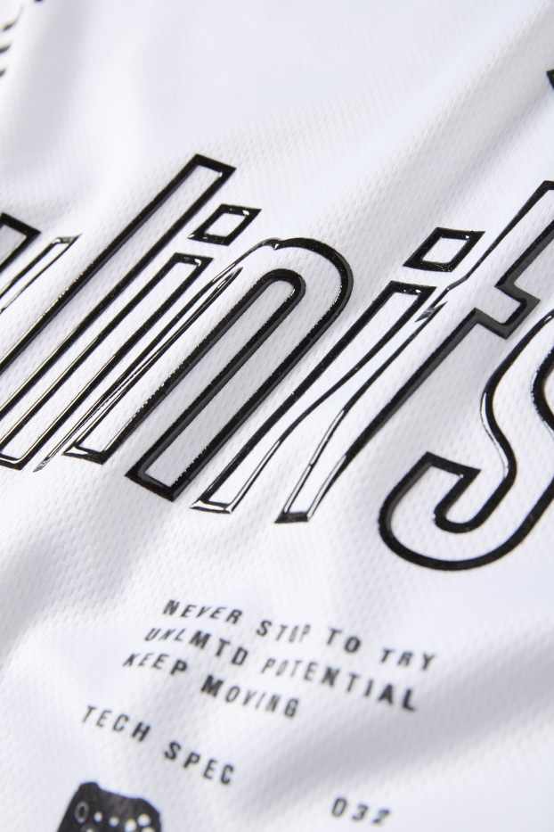 Children Boys - Technical top - white / black